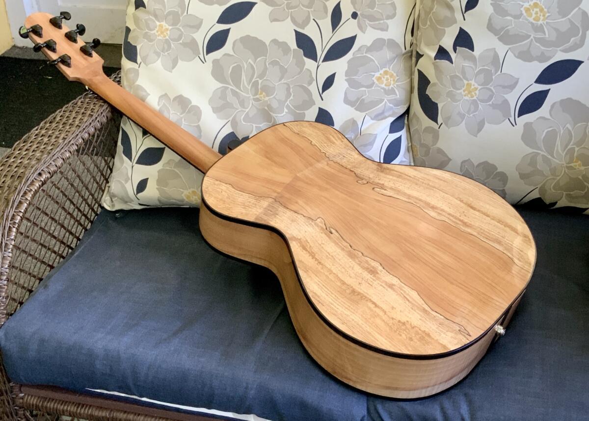 Bigleaf Spalted Maple Acoustic Bounsall Guitarworks