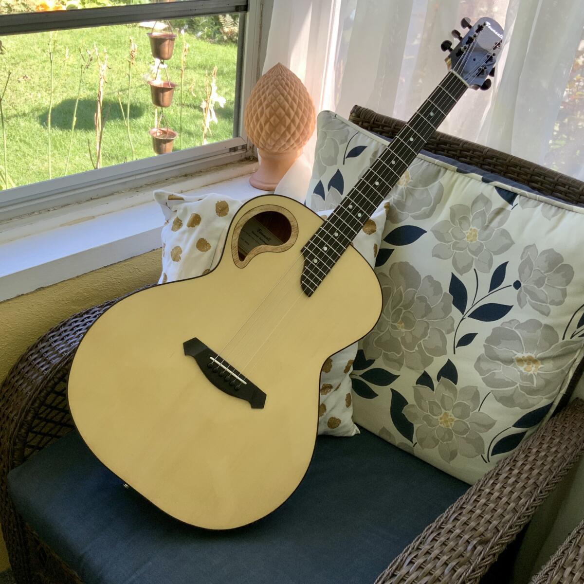 Bigleaf Spalted Maple Acoustic Bounsall Guitarworks