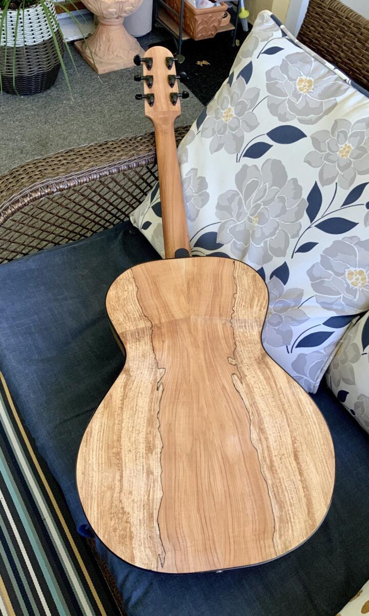 Bigleaf Spalted Maple Acoustic Bounsall Guitarworks